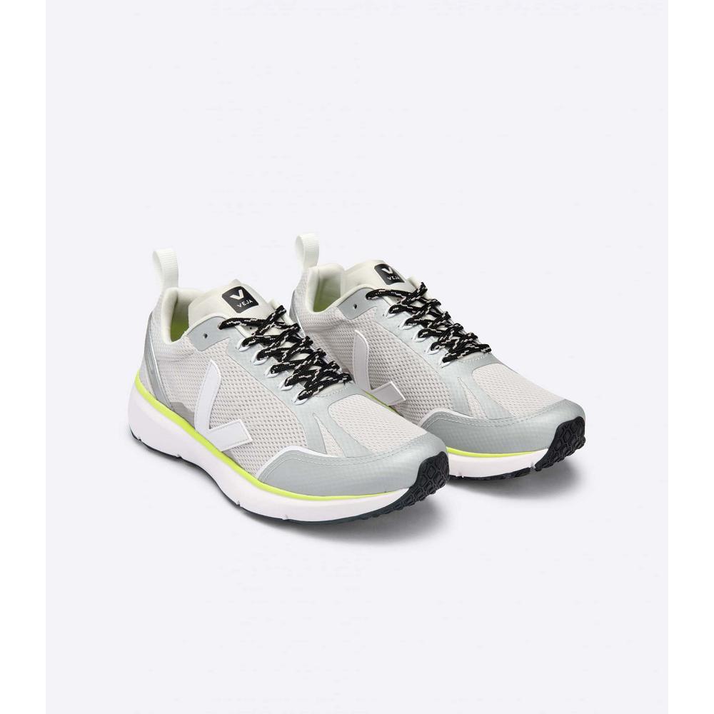 Pantofi Barbati Veja CONDOR 2 ALVEOMESH Grey/Silver | RO 222NWY